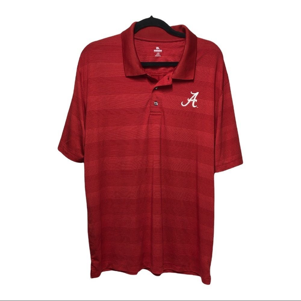 Alabama Crimson Tide KA Knight Crimson Polo Size Large. Lightweight